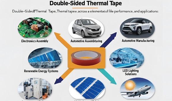 Top 5 Industrial Applications of Thermally Conductive Double-Sided Tapes