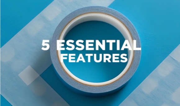 High-Temperature Thermal Conductive Double-Sided Tape: 5 Essential Features