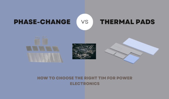 Phase Change Material vs. Thermal Pad: How to Choose the Right TIM for Power Electronics