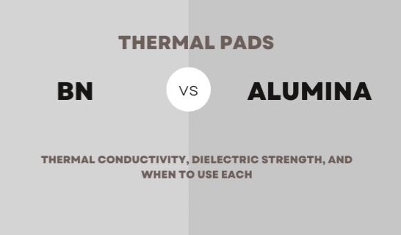 BN vs. Alumina Thermal Pads: Thermal Conductivity, Dielectric Strength, and When to Use Each