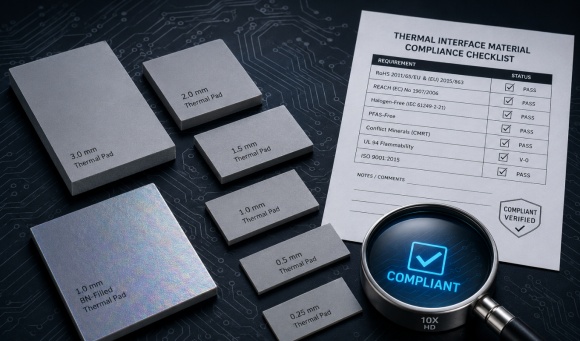 Thermal Pad Compliance for Europe: RoHS, REACH, and Key Supplier Checks