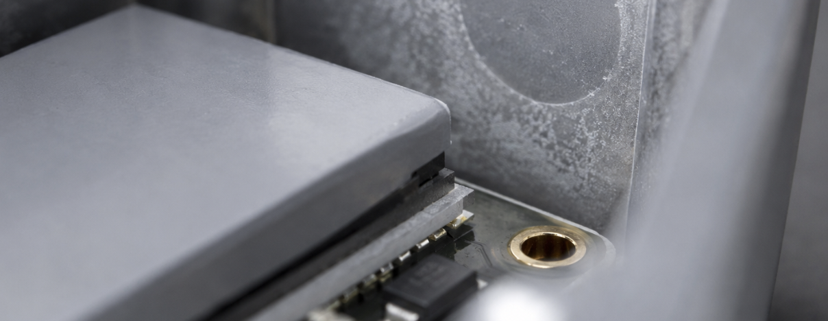 Silicone thermal pad and silicone-free thermal pad side by side comparison for power electronics material selection