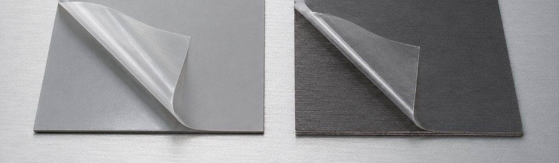 PCM phase change material sheet and synthetic graphite sheet side by side comparison for power electronics thermal management PCM phase change material sheet and synthetic graphite sheet side by side comparison for power electronics thermal management